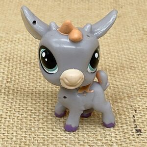 LPS Buck Berden Goat 4099 Lavender Blue Green Eyes Littlest Pet Shop Gen 5